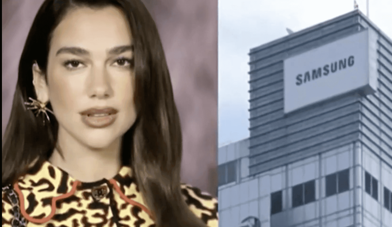 Dua Lipa 15 millió dollárra perli a Samsungot – Szerinte engedély nélkül használták a képét